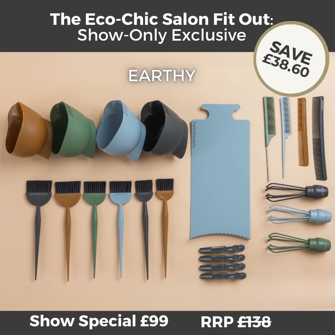 Earthy Eco-Chic Salon Fit Out: Show-Only Exclusive