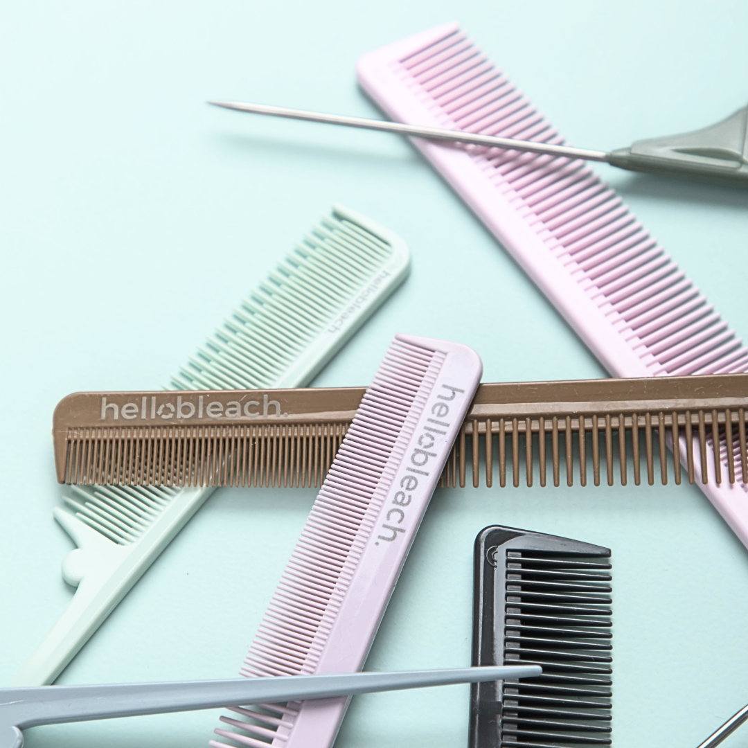 Metal Tip Tail Comb