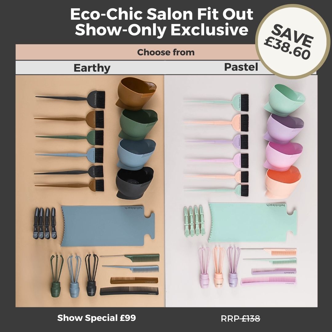 Earthy Eco-Chic Salon Fit Out: Show-Only Exclusive